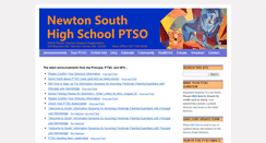 Desktop Screenshot of newtonsouthptso.org